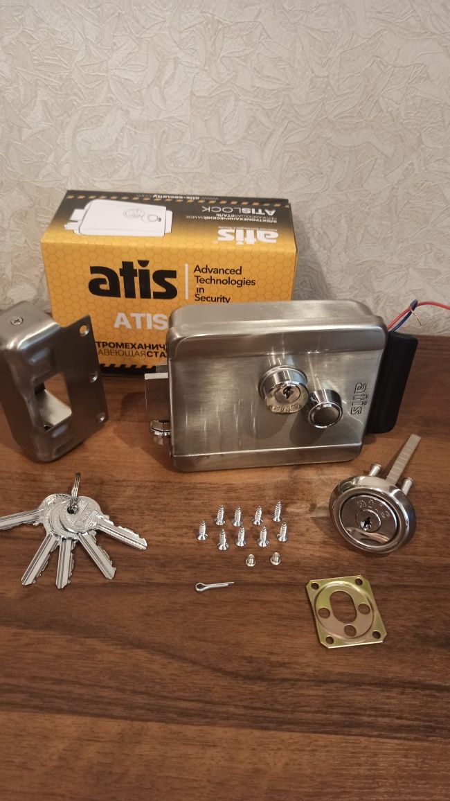 Електромеханічний замок ATIS Lock SS з нержавіючої сталі