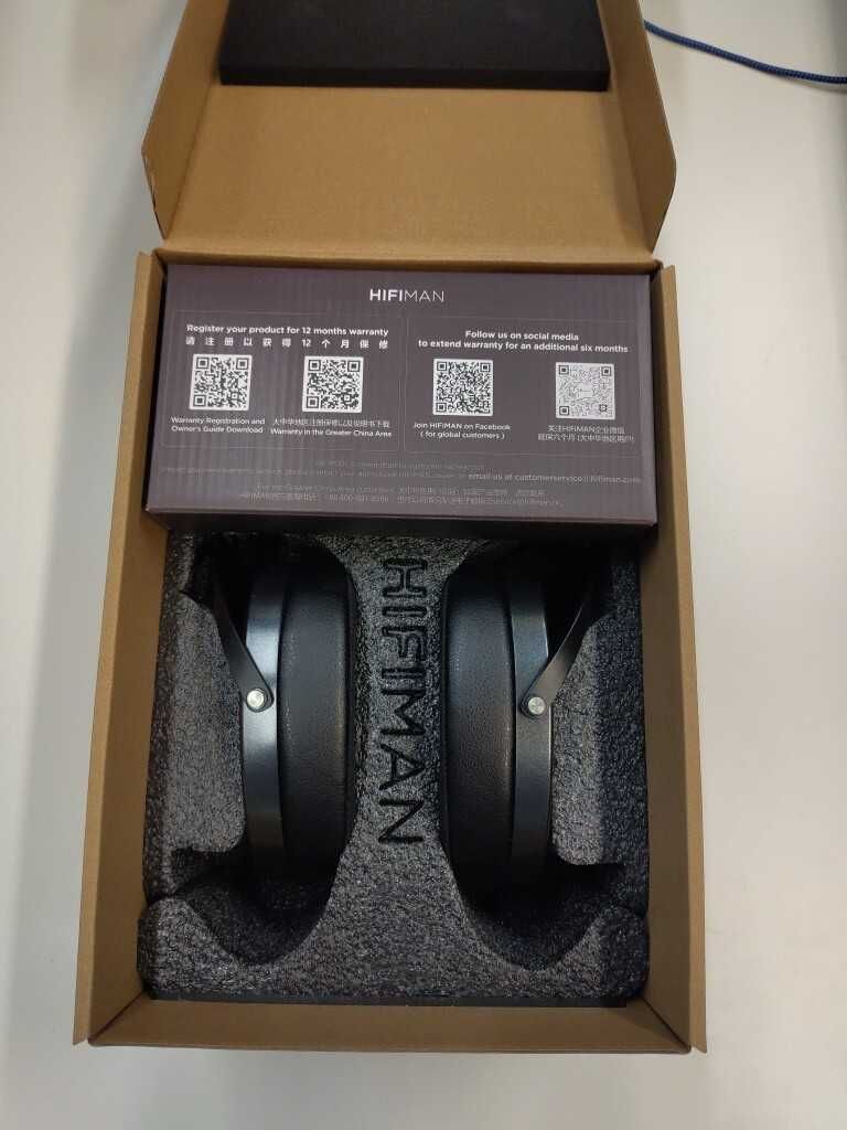 HifiMan Ananda V3 Stealth słuchawki planarne audiofilskie + kable
