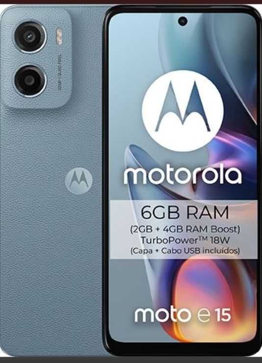 Smartphone moto E 15