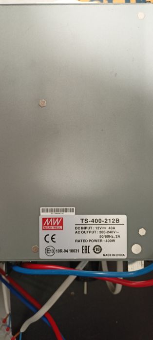 Инвертор Mean Well TS-400-212B