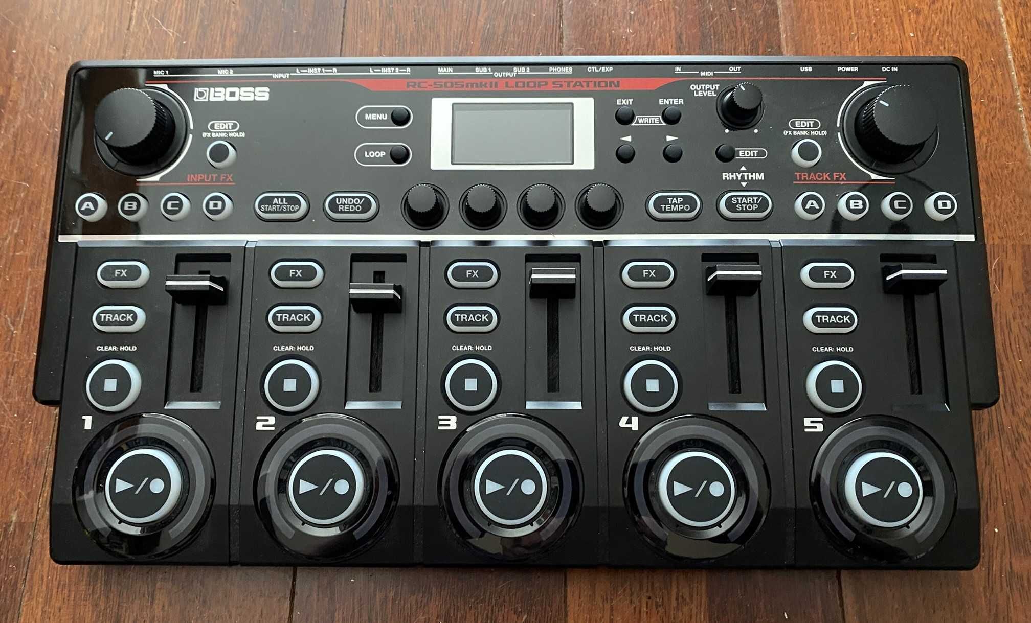 Boss RC-505 MKII Loop Station - sampler/looper 5-ścieżkowy - Jak nowy!