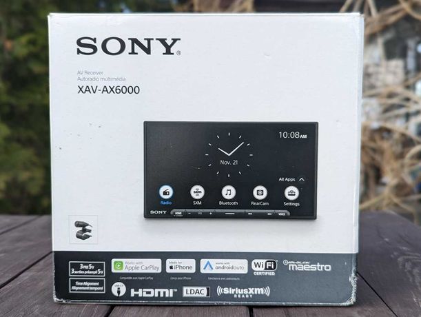 Sony XAV-AX6000 Bezprzewodowe Andorid Auto/Apple Car Play iDatalink