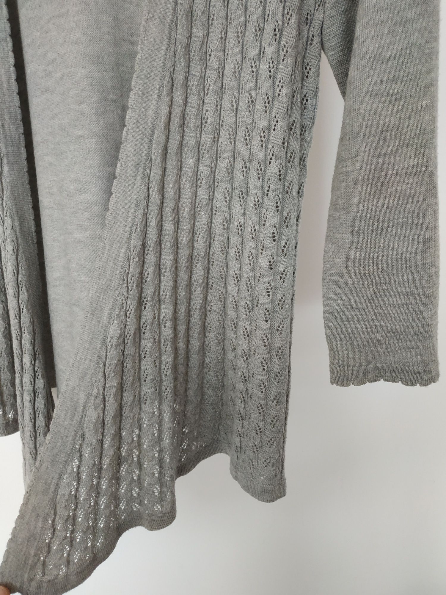 Orsay szary kardigan sweterek narzutka