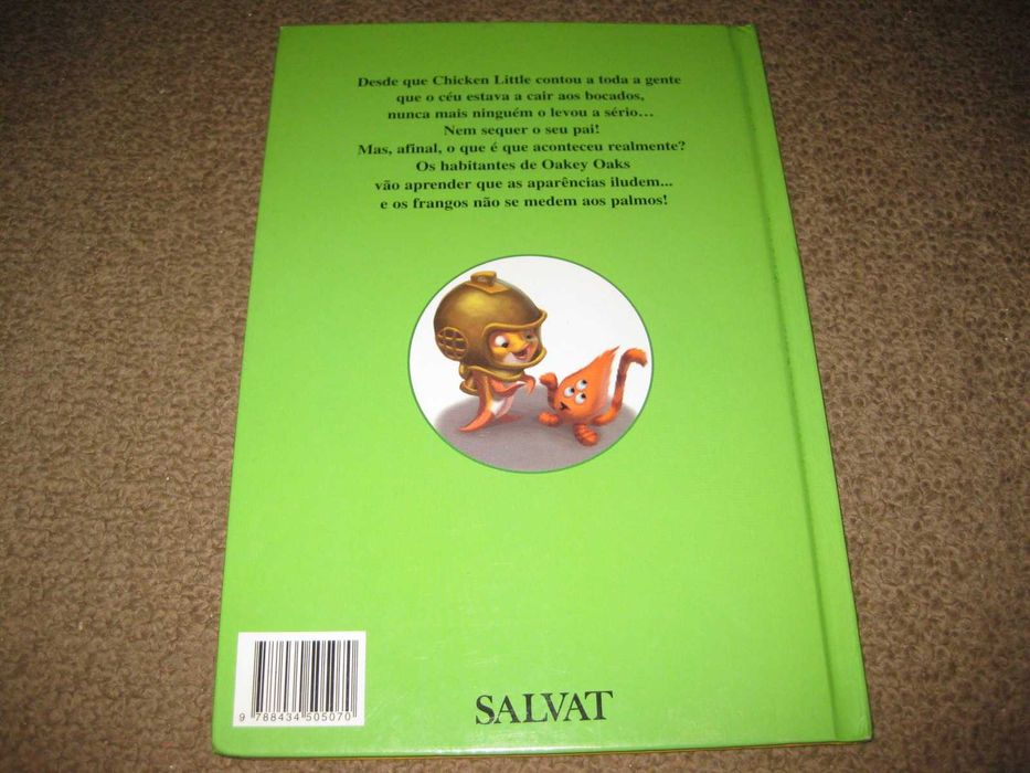 Livro "Chicken Little" da Disney