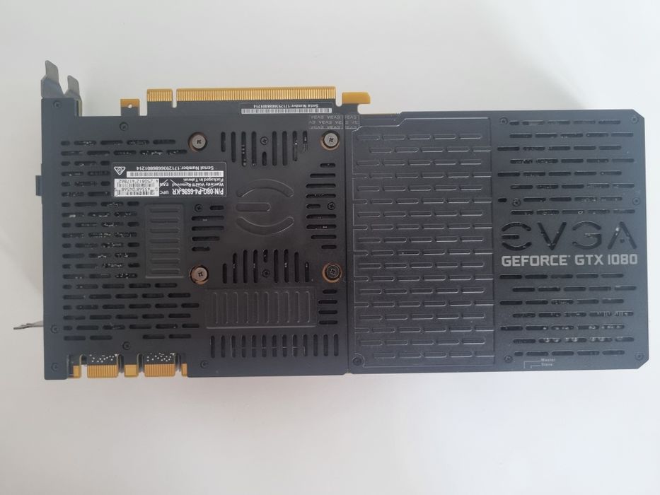 EVGA GeForce GTX 1080 FTW2 GAMING 8GB GDDR5X RGB - komplet z pudełkiem