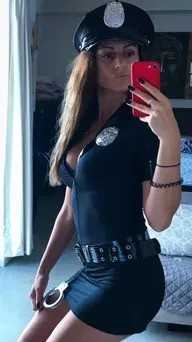 Przebranie strój policjantki seksowny komplet rozmiar S M sexy