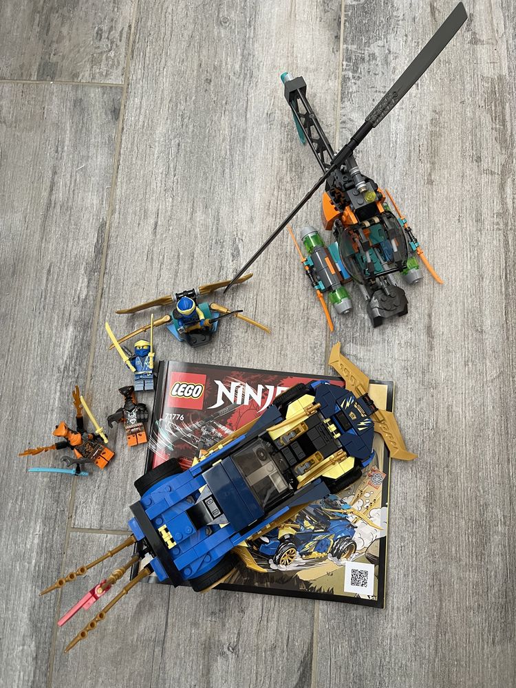 Конструктор LEGO NINJAGO Гоночный автомобиль Джея и Нии EVO (71776)