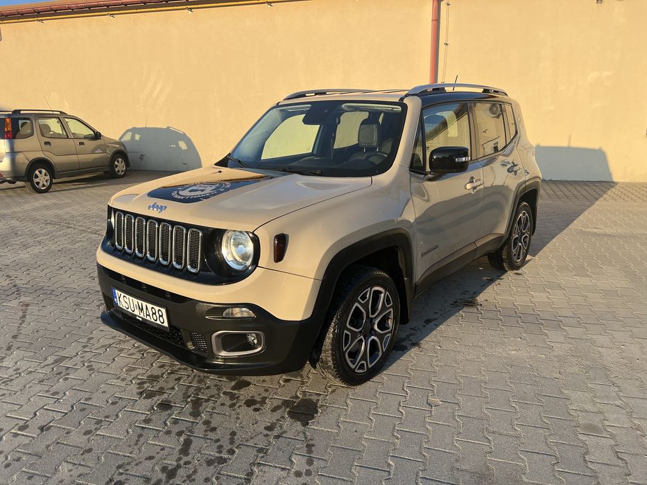 Jeep Renegade Limited 2.4 4x4 • 2015 • Automat • Skóry • Full opcja!