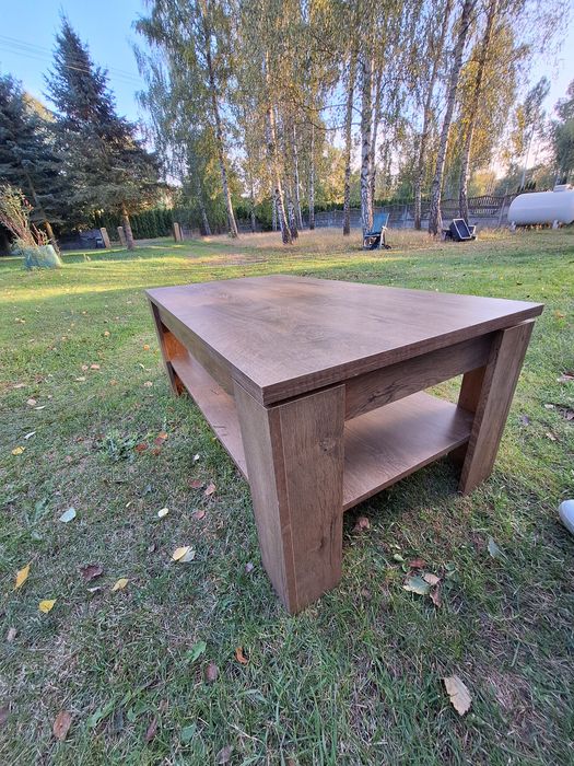 Ława stół kawowy dąb dziki stan bardzo dobry
