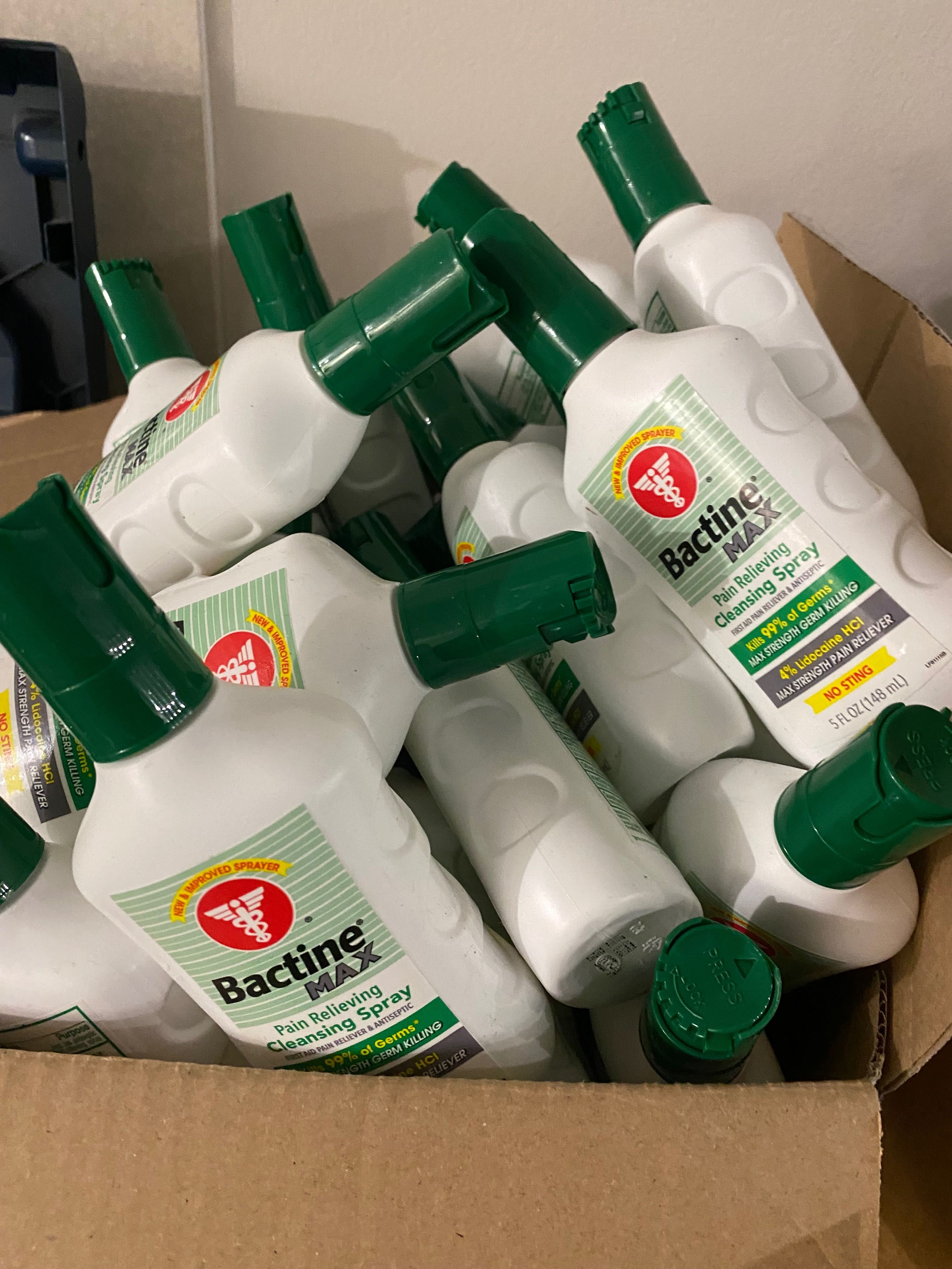 Bactine Max Spray Płyn Nowy Oryginalny Wysyłka 24h