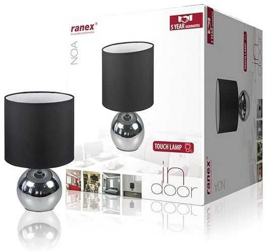 2 Candeeiros de cabeceira Ranex Smartwares Noa (Touch)