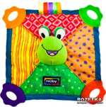 Мягкая игрушка Nuby Обнимашка - Лягушка с прорезывателем