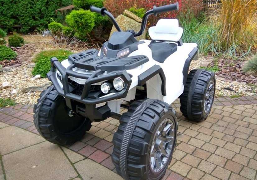 Duży QUAD światła led koła EVA pilot 2.4GHz SKÓRA