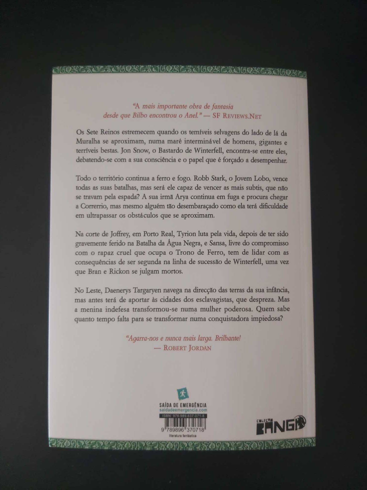 A Tormenta das Espadas - As Crónicas de Gelo e Fogo Livro 5