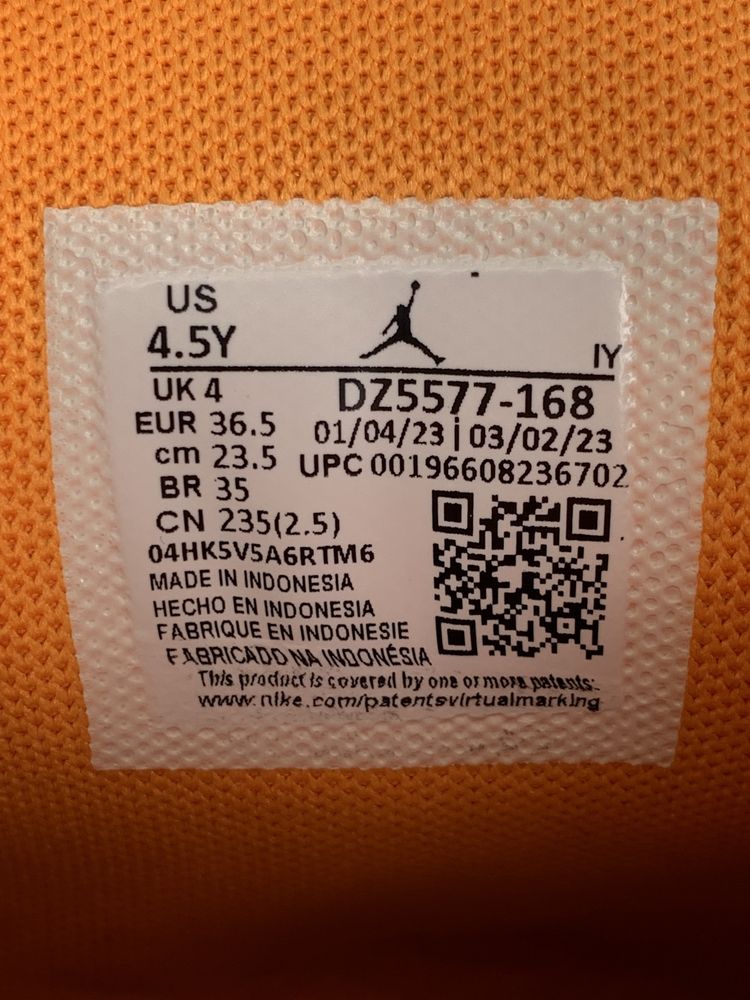 Кросівки шкіряні Nike Jordan Jumpman Mvp DZ4475-168 3-Peat 36.5 розмір