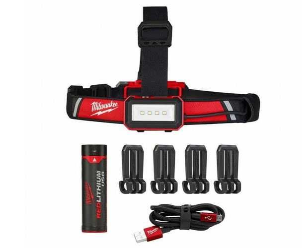 Преміум налобний ліхтар з USB 3.0 TRUEVIEW™ 600 lm Milwaukee 2115-21