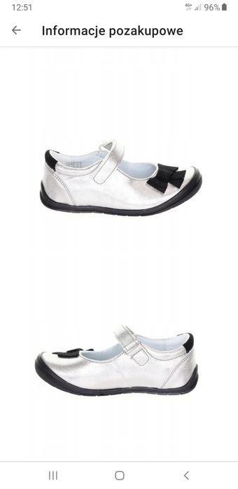 Półbuty baleriny Kornecki r 27