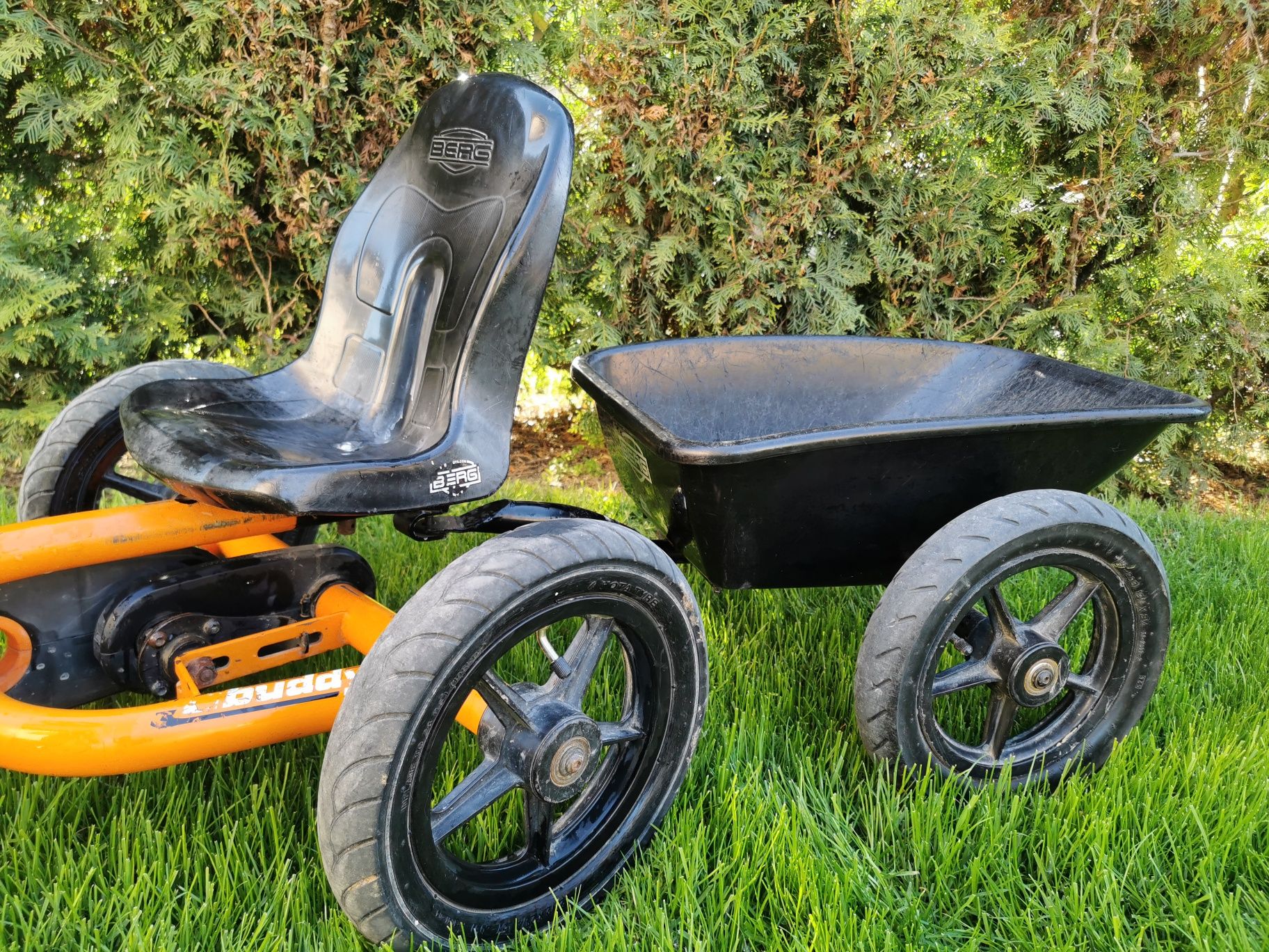 Gokart Berg z przyczepką oryginał