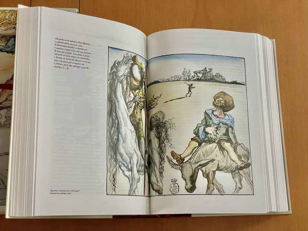 Dom Quixote de La Mancha Ilustrações Dalí