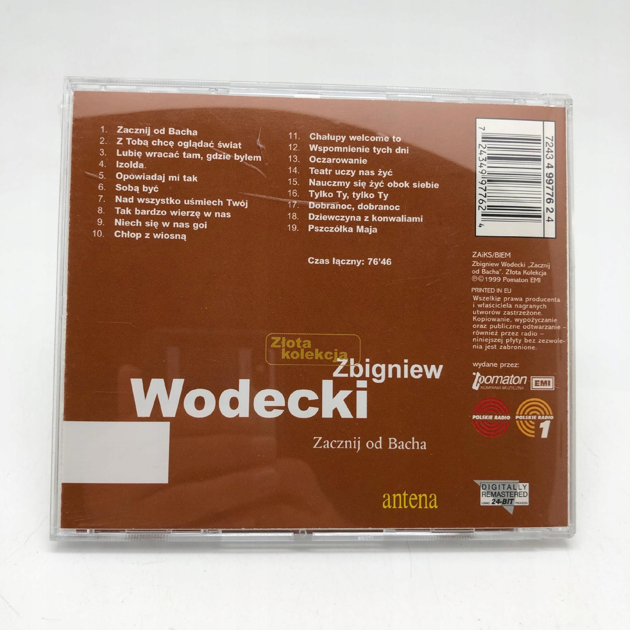 cd - zbigniew wodecki - zacznij od bacha 1999