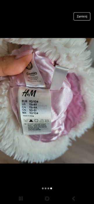 Czapka zimowa Hello Kitty H&M