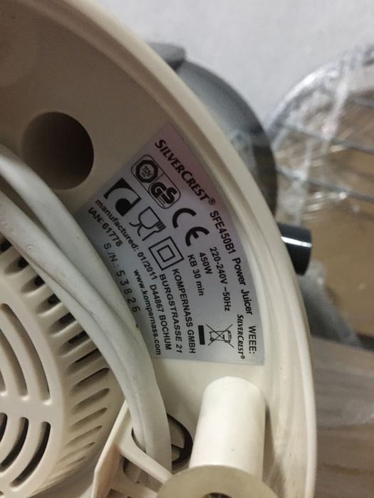 Maquina de fazer sumos naturais