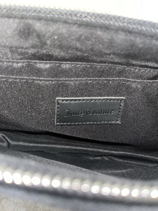 сумка багет Juicy Couture велюр