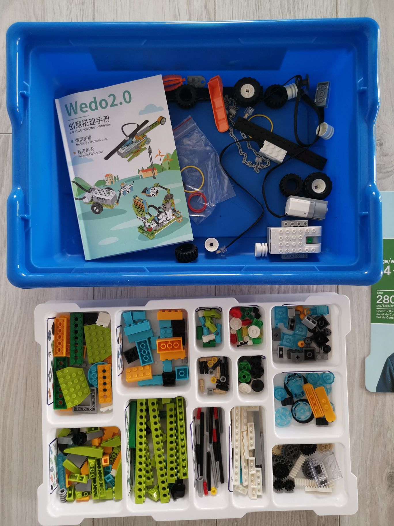 Zestaw do robotyki WEDO 2.0, nowy, Lego