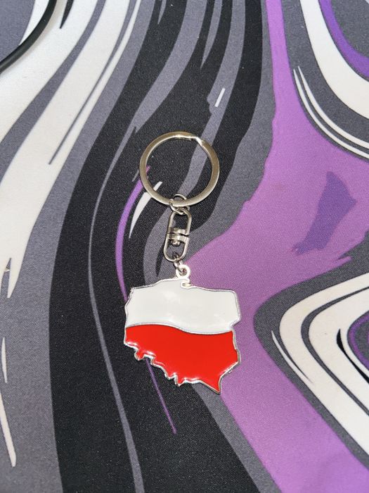 Brelok patriotyczny kontur Polski