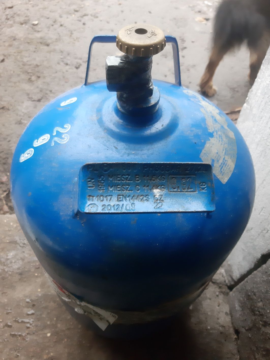 Butla gazowa 3 sztuki butlę gazowe propan-butan 11kg