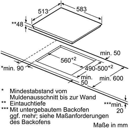 варочная панель плита поверхня Neff T16BT76N0 Elektrokochfeld N70 60cm