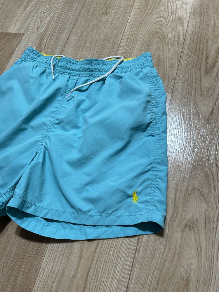 Polo by Ralph Lauren Blue/Yellow Nylon ідеальні шорти на теплу пору