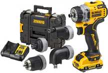 Wiertarko-Wkrętarka + 4 Głowice 12V 2*3.0Ah Dewalt Dw Dcd703L2T