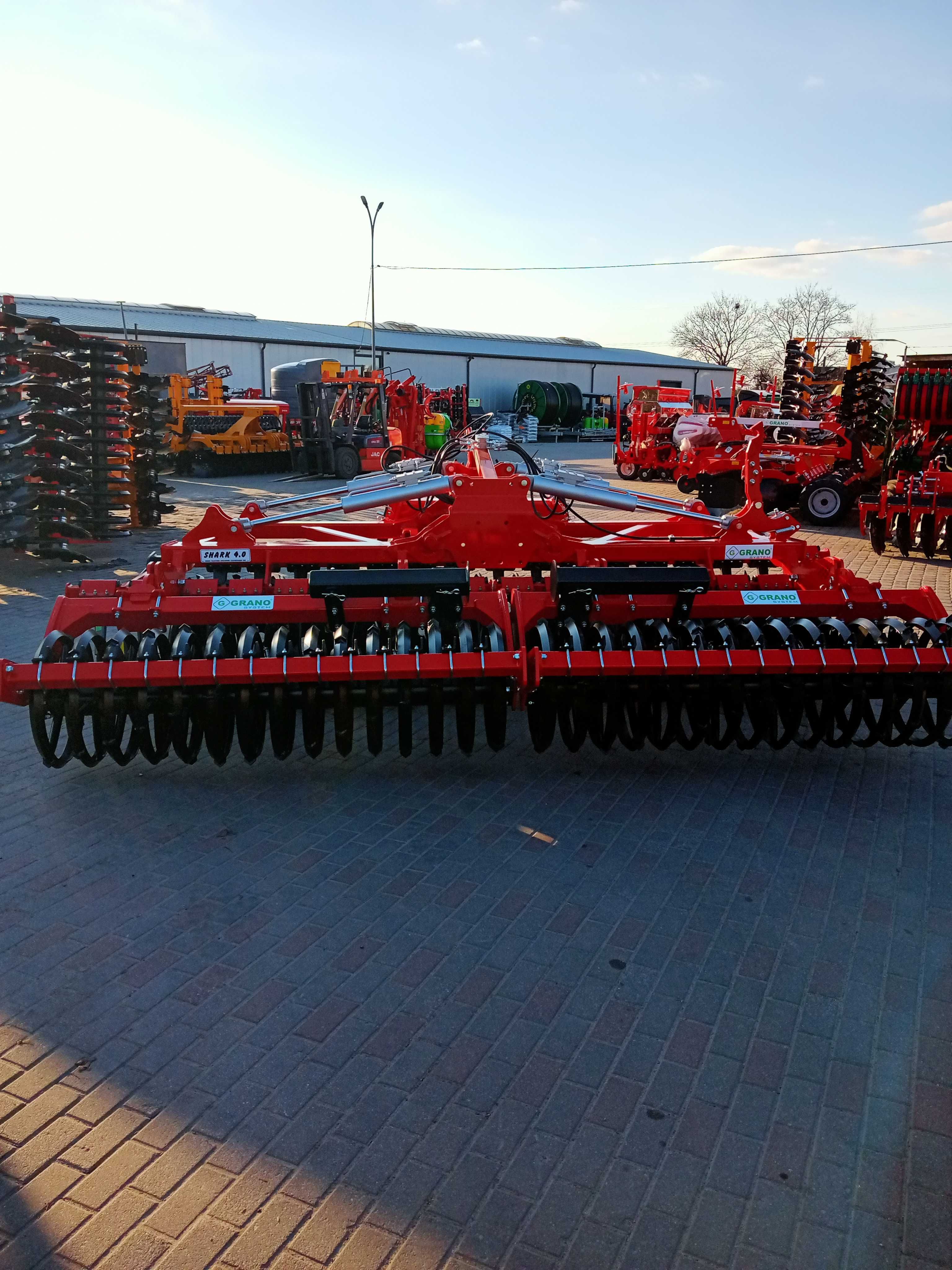 DO RĘKI!!! Brona talerzowa Grano System SHS 4m 4,5m 5m Nowy model !!