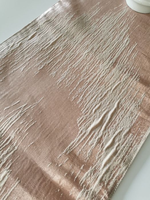 Bieżnik na stół Home&You pudrowy róż, beżowy