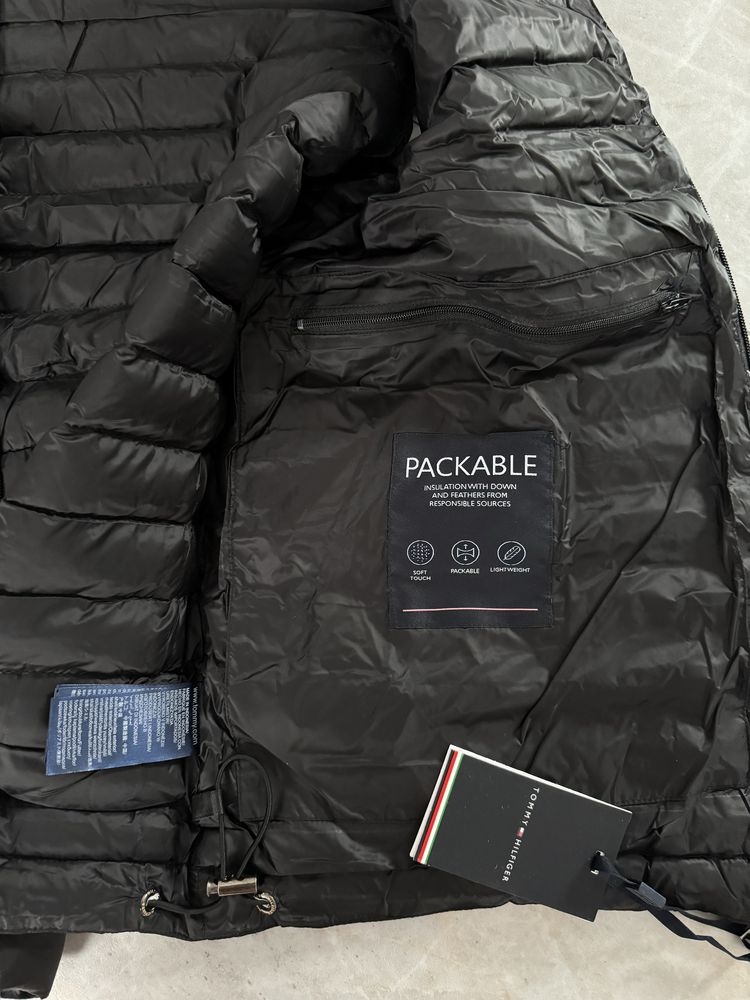 Czarny męski bezrękawnik Tommy Hilfiger r. XXL