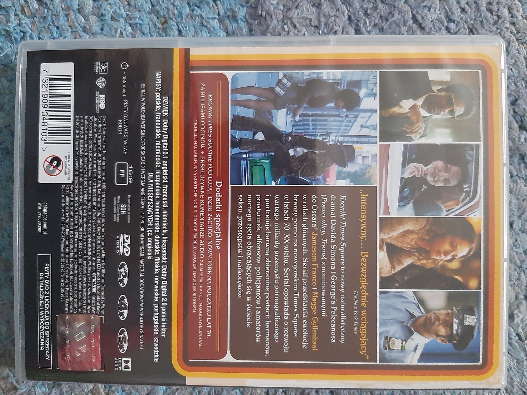 serial DVD "Kroniki Times Square" sezon 1 i 2