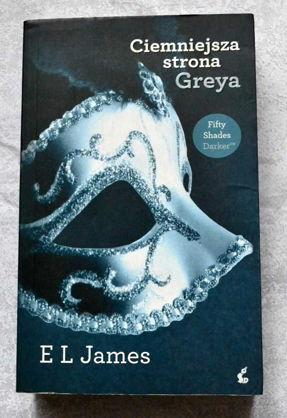 Książka " Ciemniejsza strona Greya" E.L. James