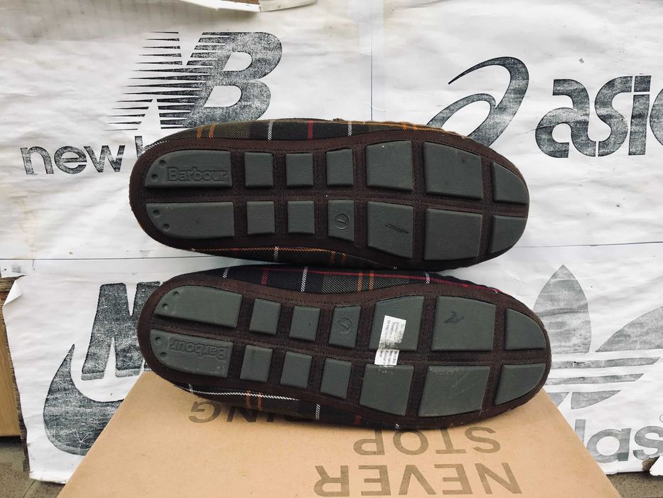 Тапочки на меху Barbour Monty Classic лоферы