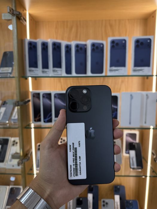 IPHONE 16 PRO MAX 256GB 100% BATERIA