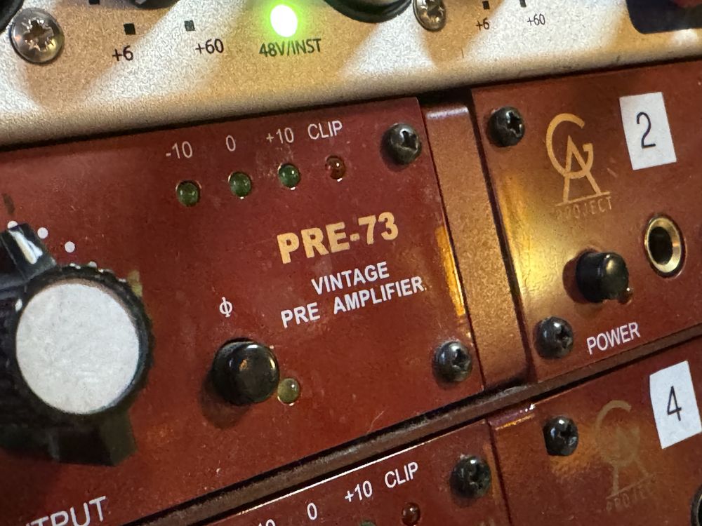 Preamp przedwzmacniacz mikrofonowy Golden Age Project Pre 73 MKI