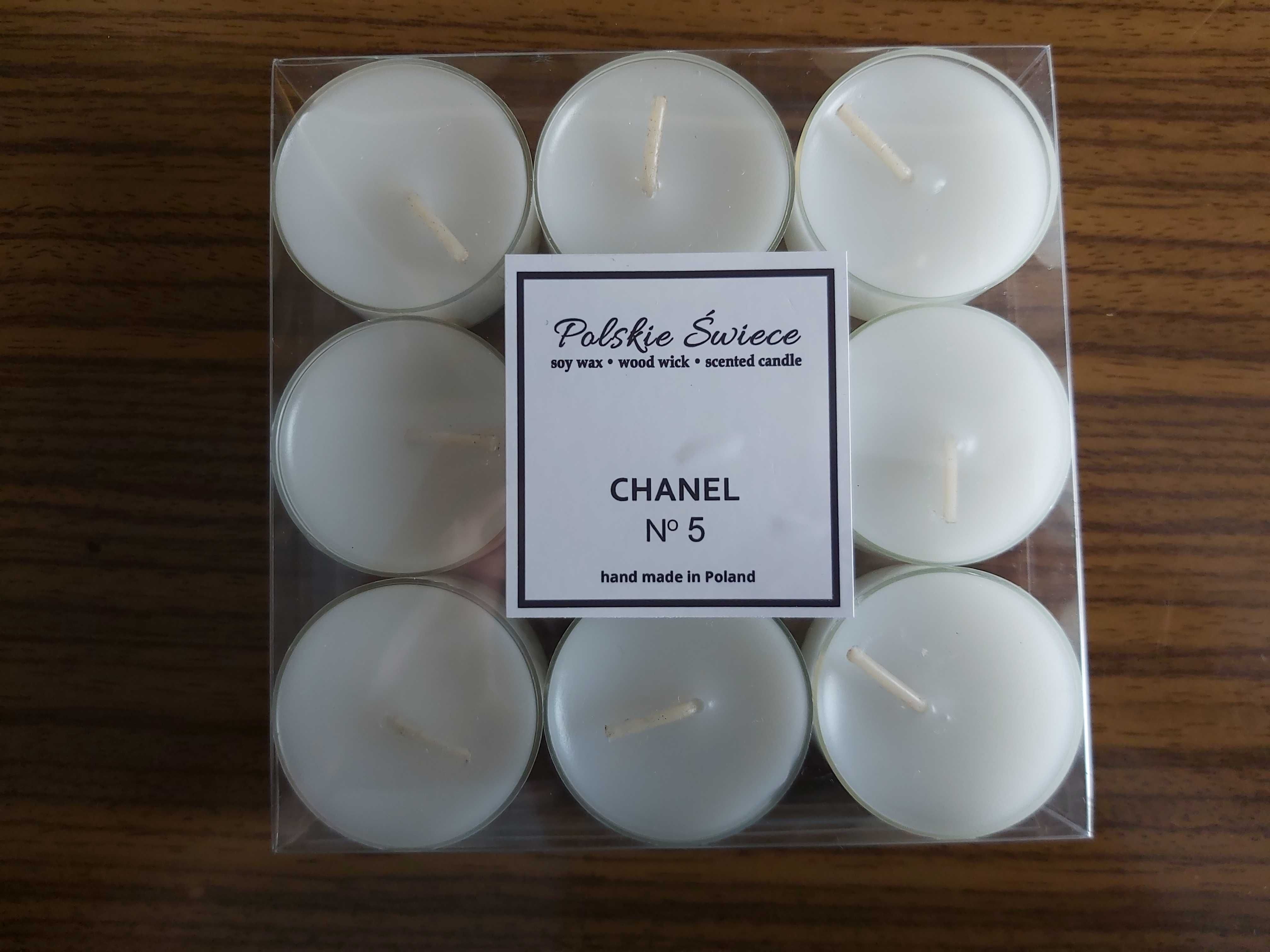 Polskie świece Chanel 5 podgrzewacz świeca zapachowa 9 szt NOWE z 30zł