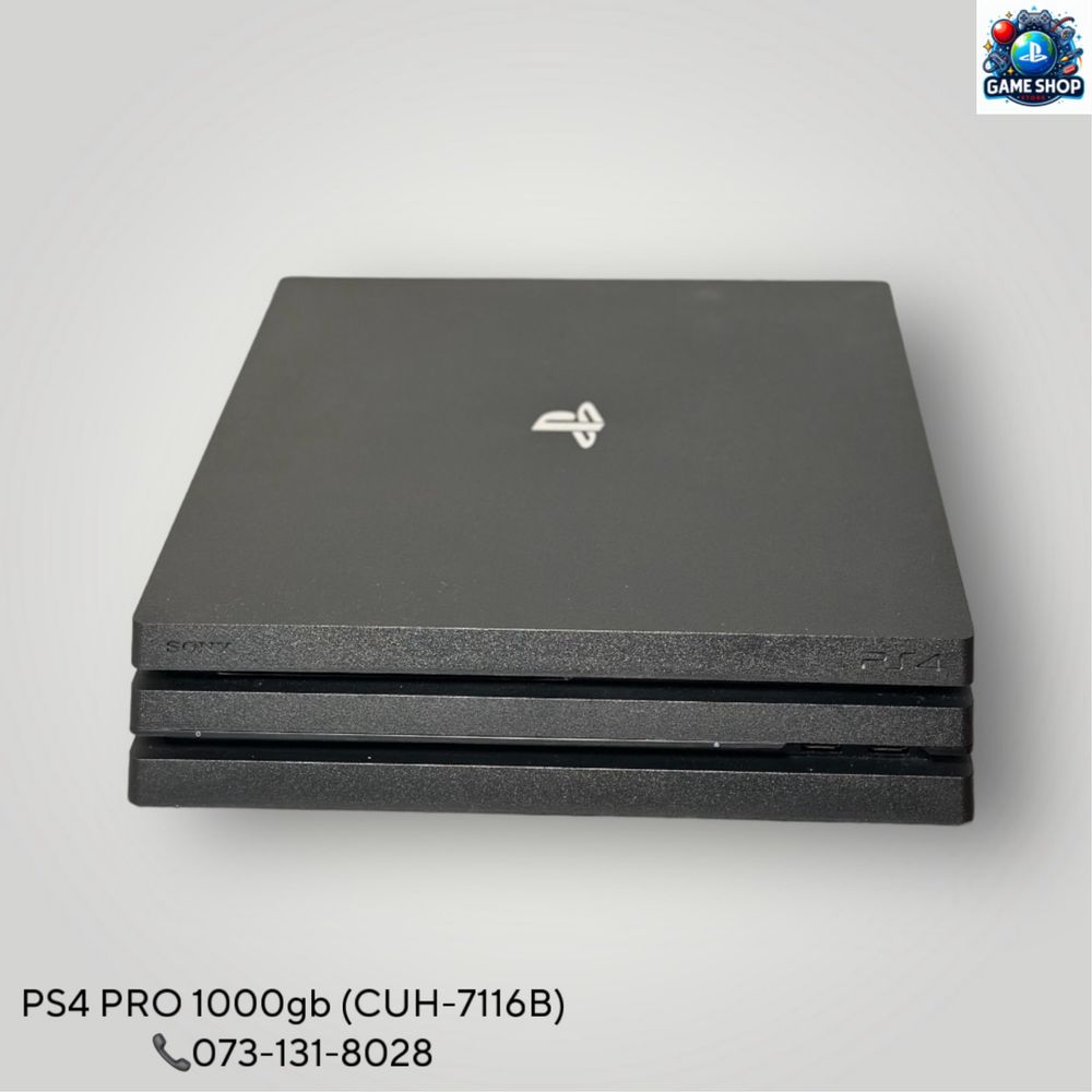 Ігрова Приставка Sony PlayStation 4 PRO 1000gb (CUH-7116B)  плейстейшн