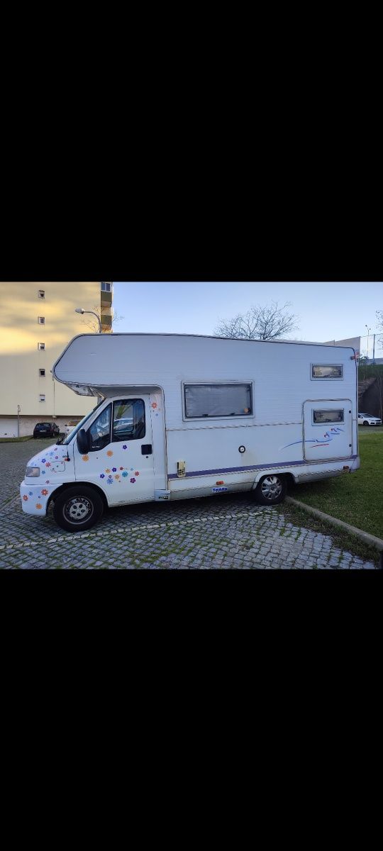 Vendo autocaravana Fiat Ducato 6 lugares Painel solar