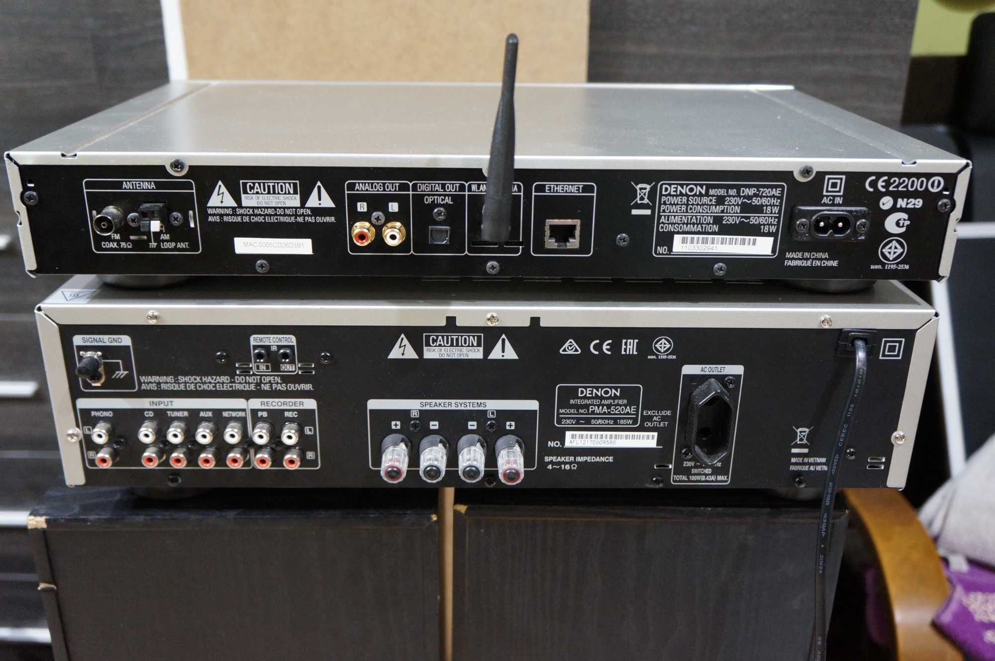 raty ! DENON pma-520AE + DENON dnp -720AE raty !