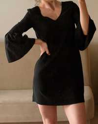 Czarna, oryginalna sukienka z H&M-u! Rozmiar 36/S! Mała czarna