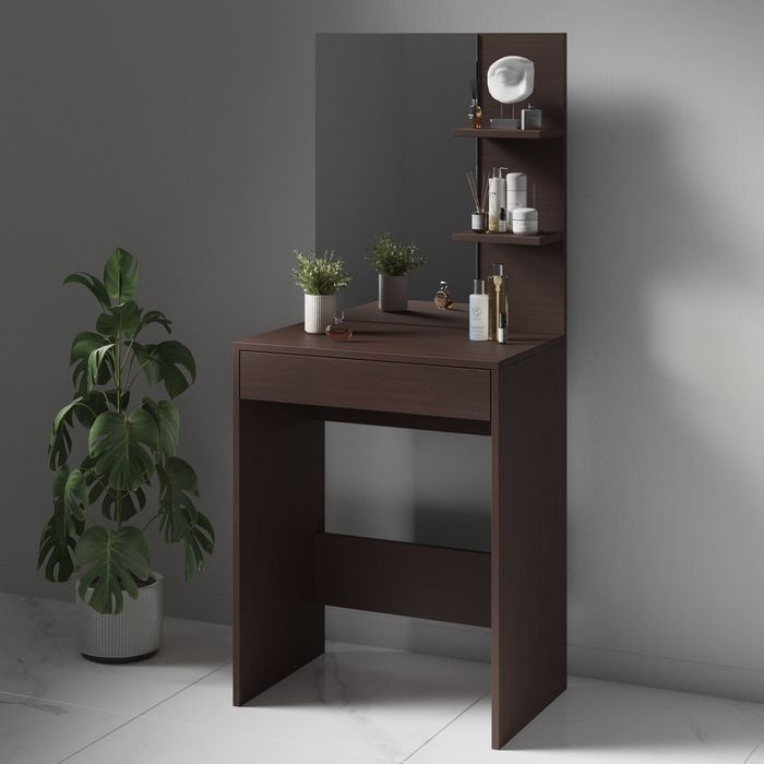Туалетний столик, макіяжний стіл, столик з дзеркалом, столик з шухлядо