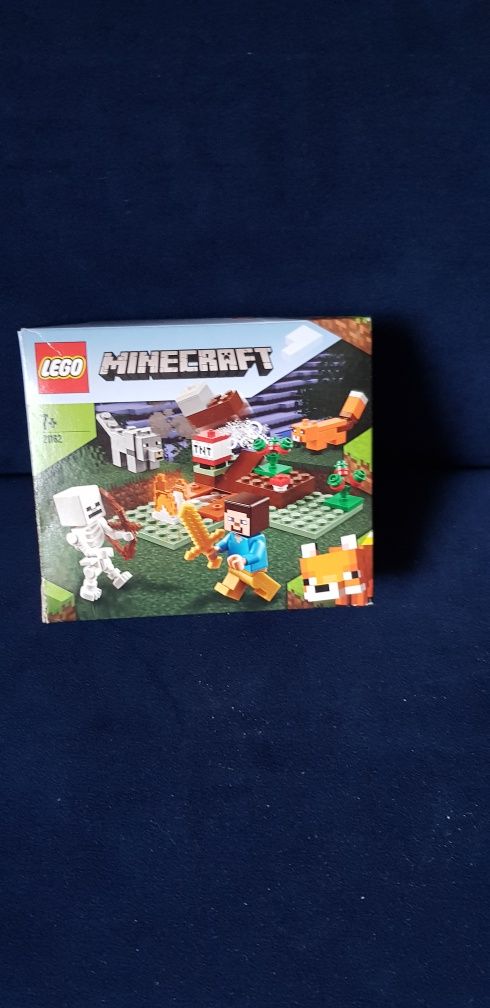 Lego minecraft 21162 przygoda na tajdze klocki