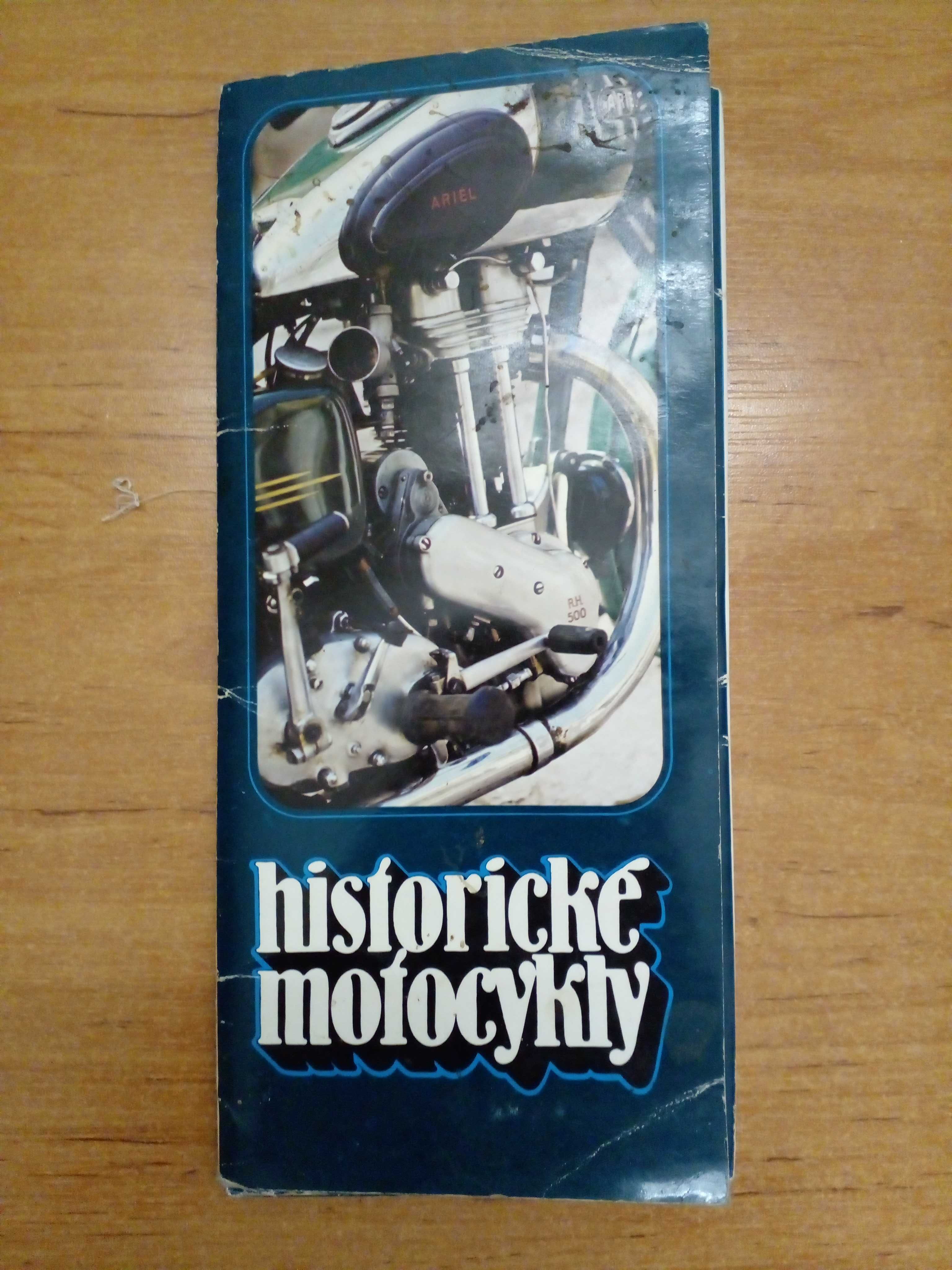 Historicke Motocykly. Набор из 21 цветной открытки