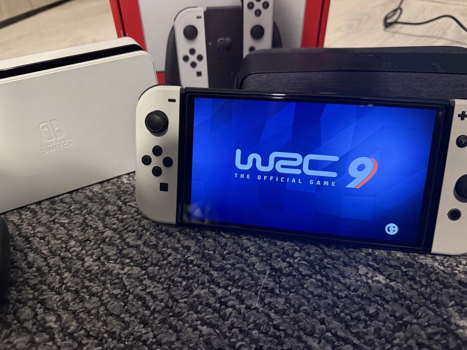 Nintendo switch oled  biała